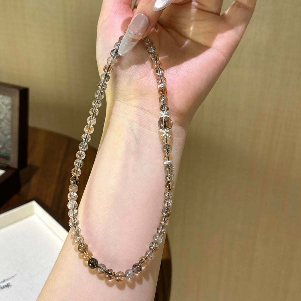 黑金超双圈手串