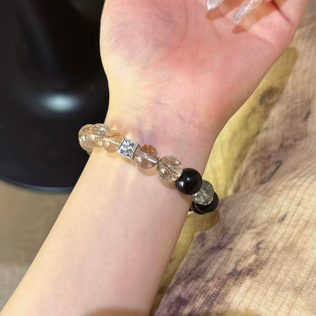 黑金超金曜石手串