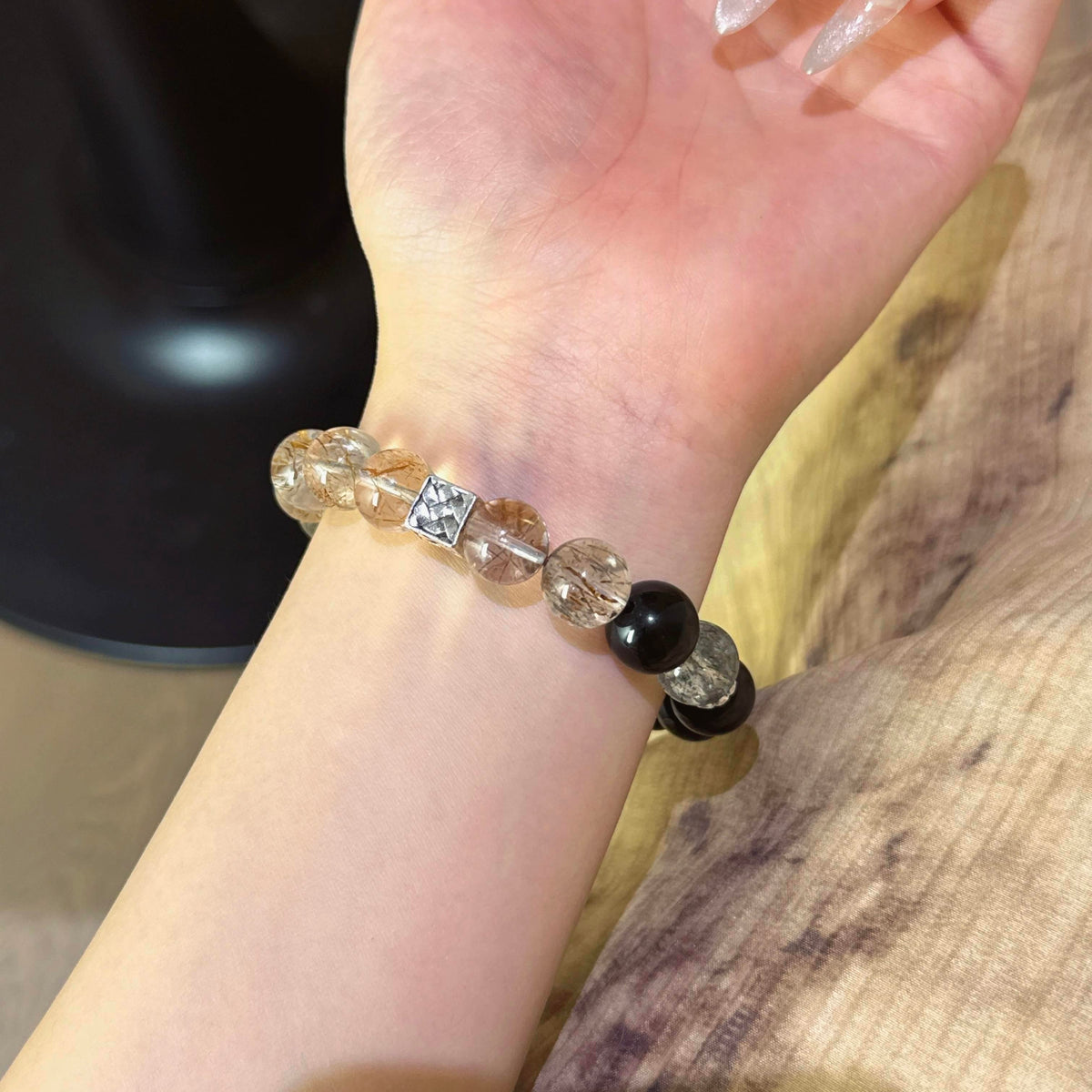 黑金超金曜石手串