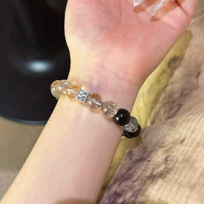 黑金超金曜石手串