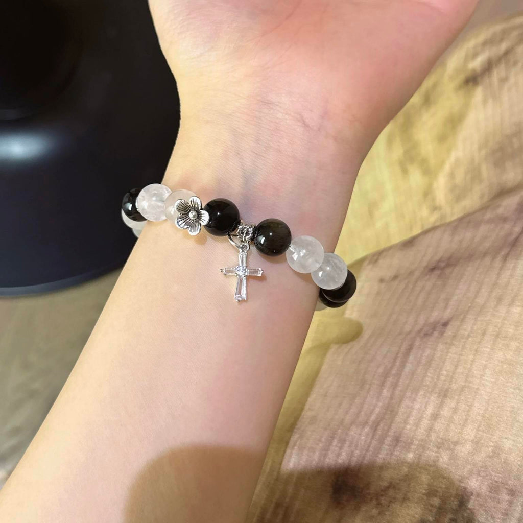 金曜石蓝月光手串
