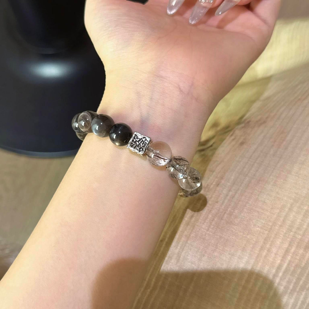 金骨干黑金超手串
