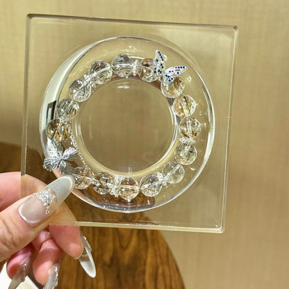 黑金超合金蝴蝶手串