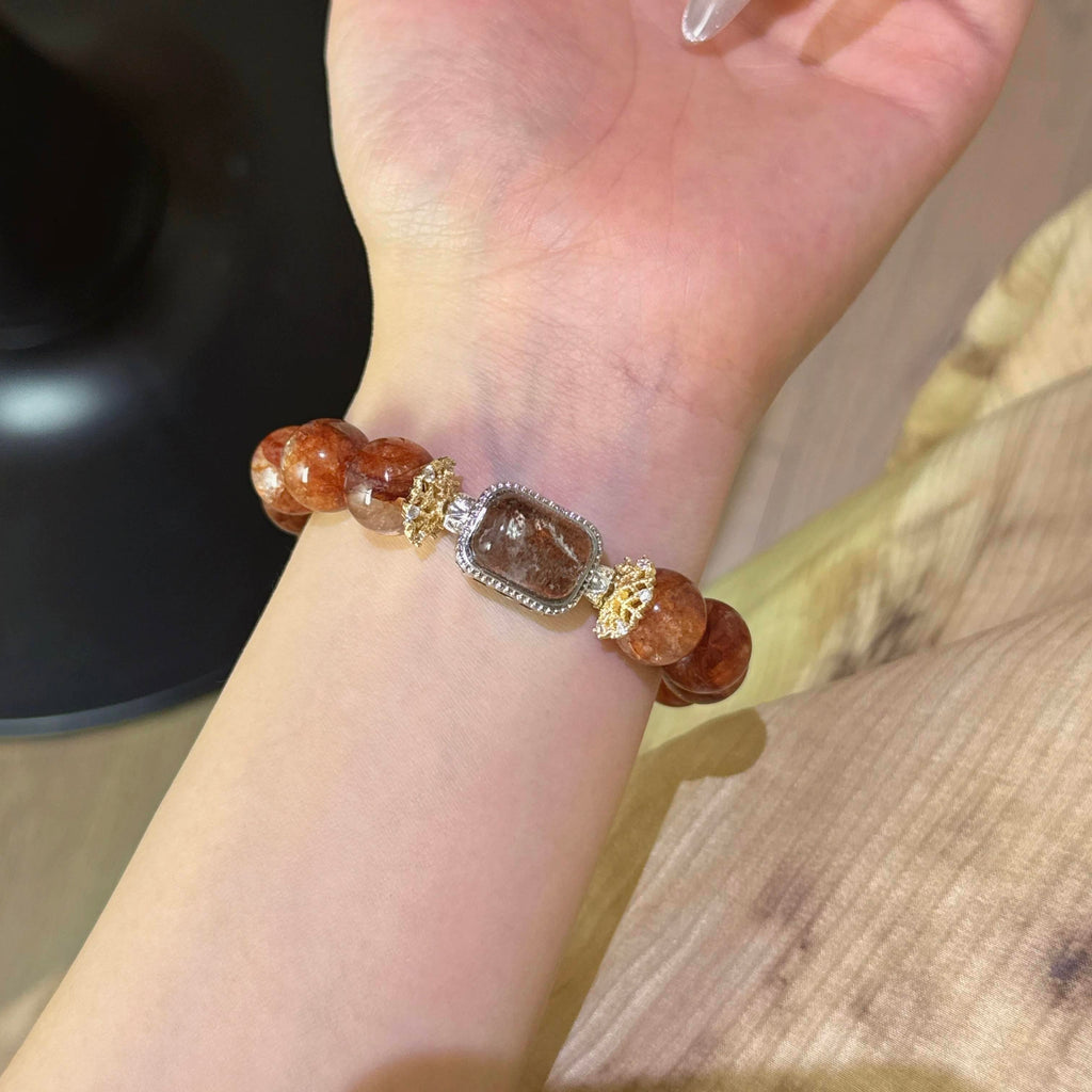 红胶花彩幽灵魔盒手串