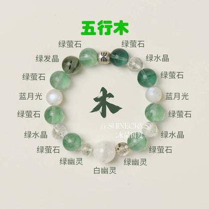 【五行B款】-🌿✨｜五行地能 · 木生机｜