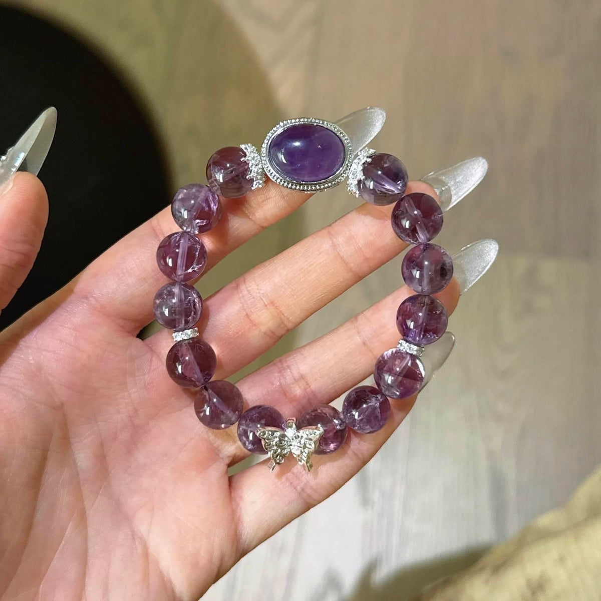 紫水晶魔盒手串