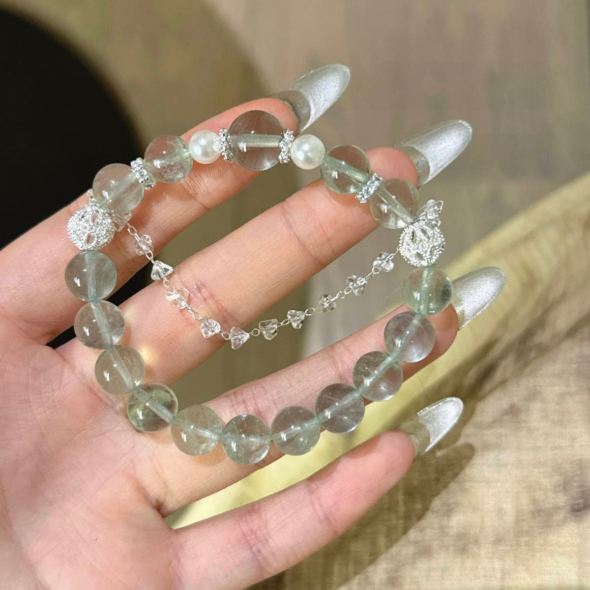 绿萤石手串