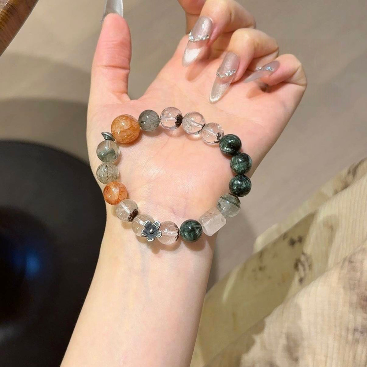 红绿系多宝手串