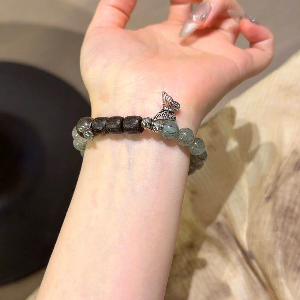 绿幽灵沉香手串
