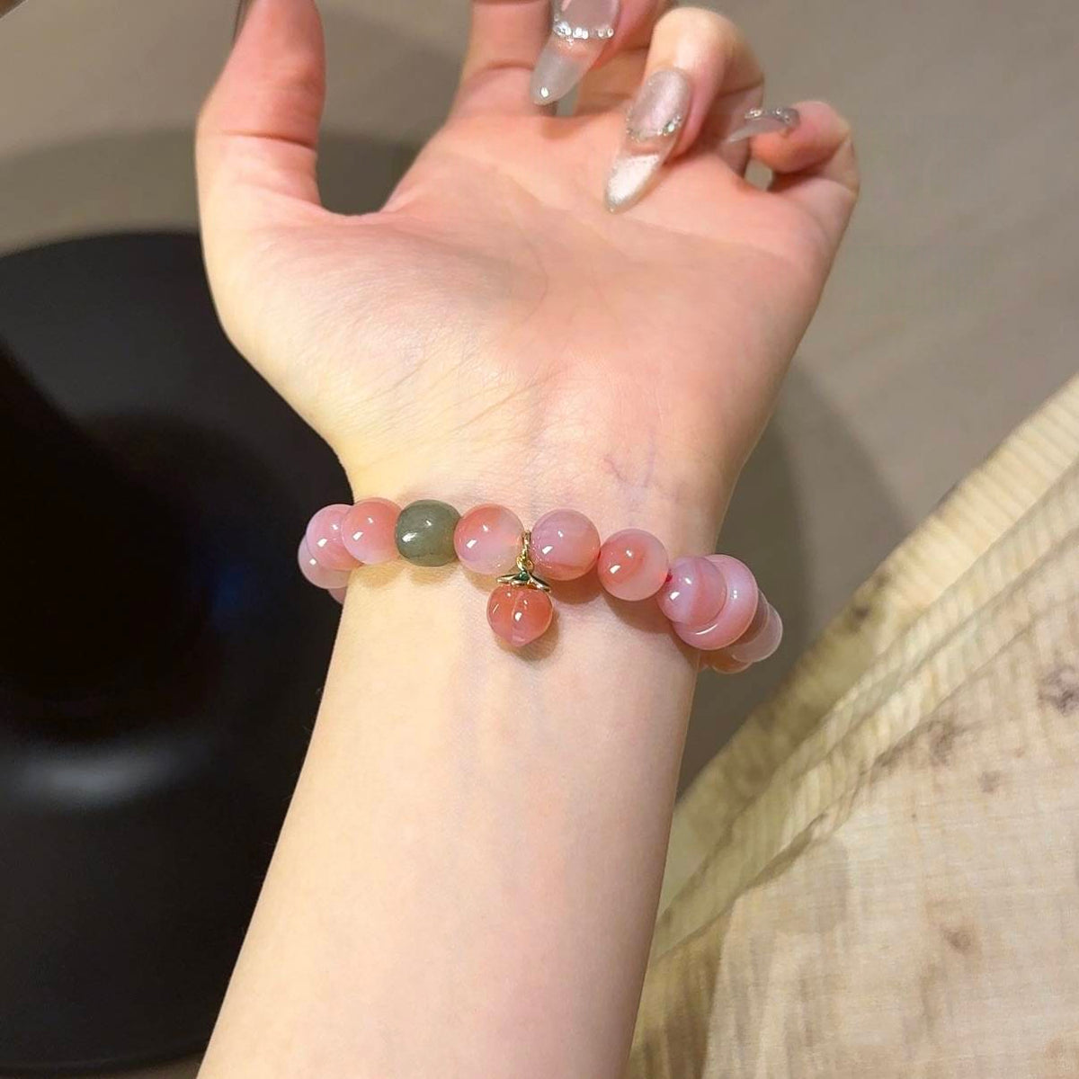 盐源玛瑙手串