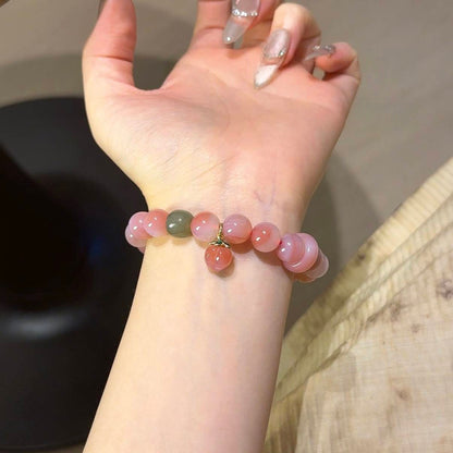 盐源玛瑙手串