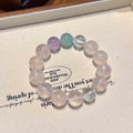 粉水晶手串