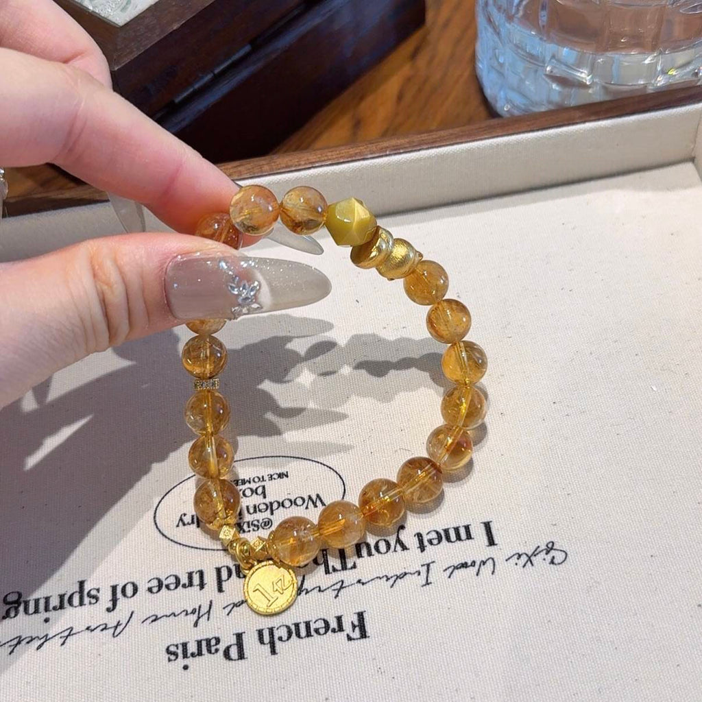 黄塔晶手串