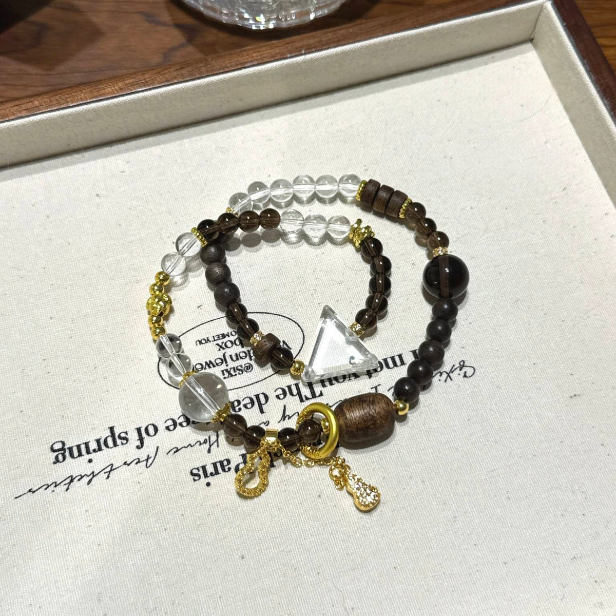 白水晶沉香多圈