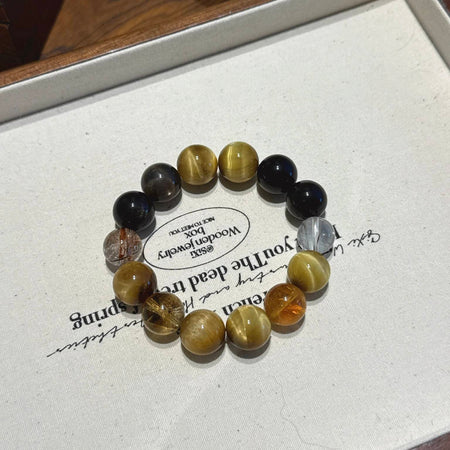黑金超虎眼手串