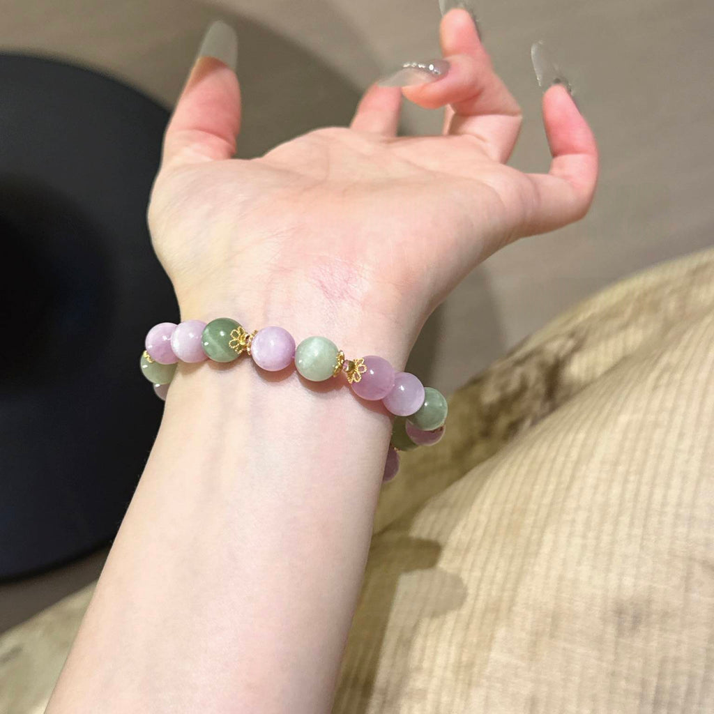 紫锂辉绿锂辉手串